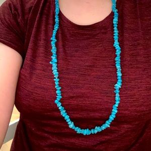 Beautiful Long Turquoise Necklace